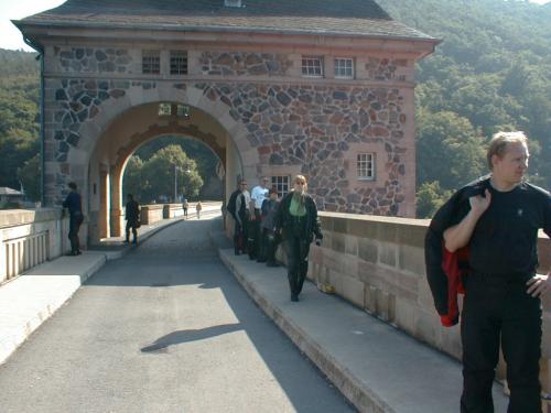 P58 A Auf der Staumauer